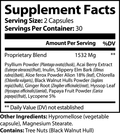 solikka Max Detox (Acai detox) 60ct
