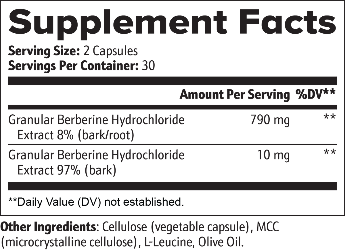solikka Berberine - 60 Capsules