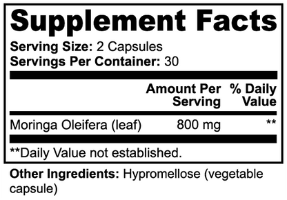 solikka Moringa Pure - 60 Caps