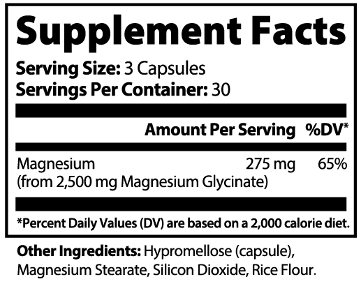 Solikka Magnesium Glycinate Capsules 90 Ct