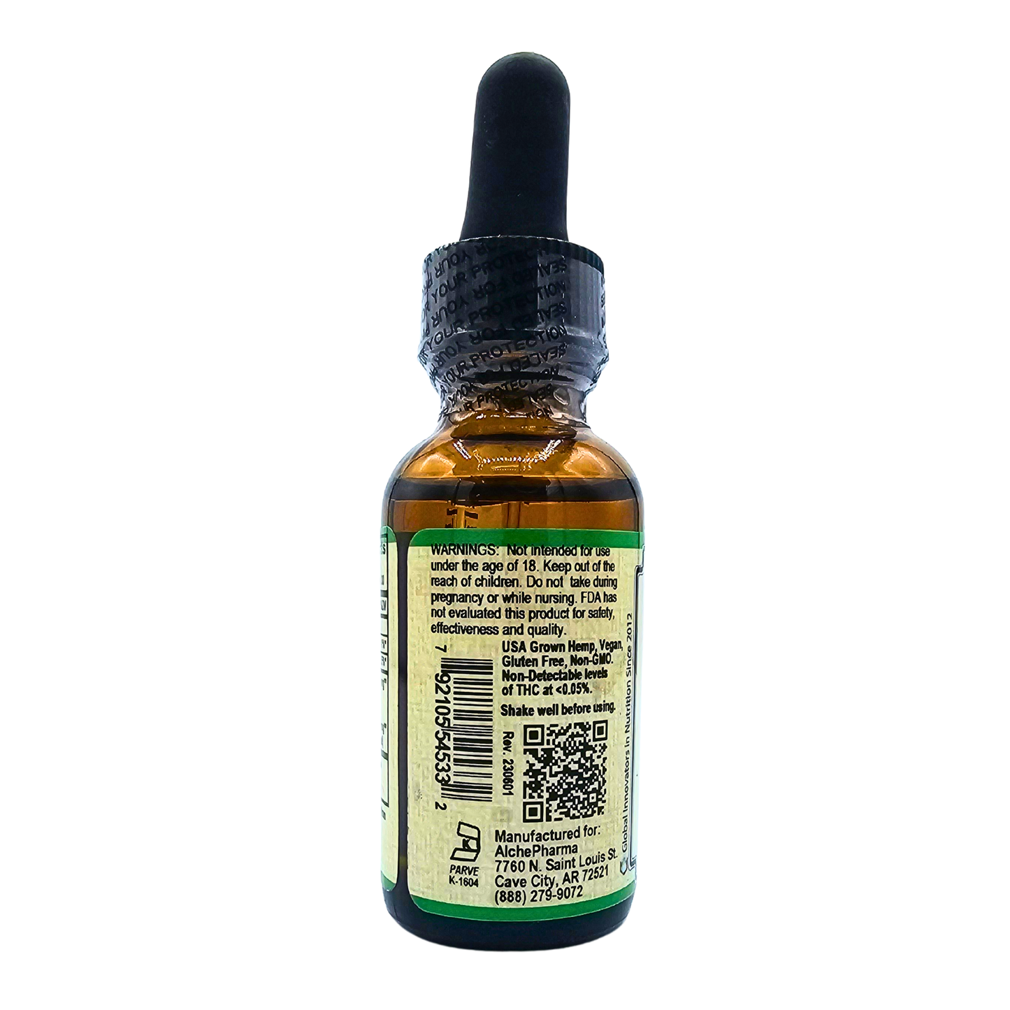 CBD Tincture - Broad Spectrum Hemp Extract