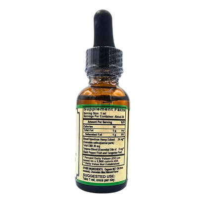 CBD Tincture - Broad Spectrum Hemp Extract