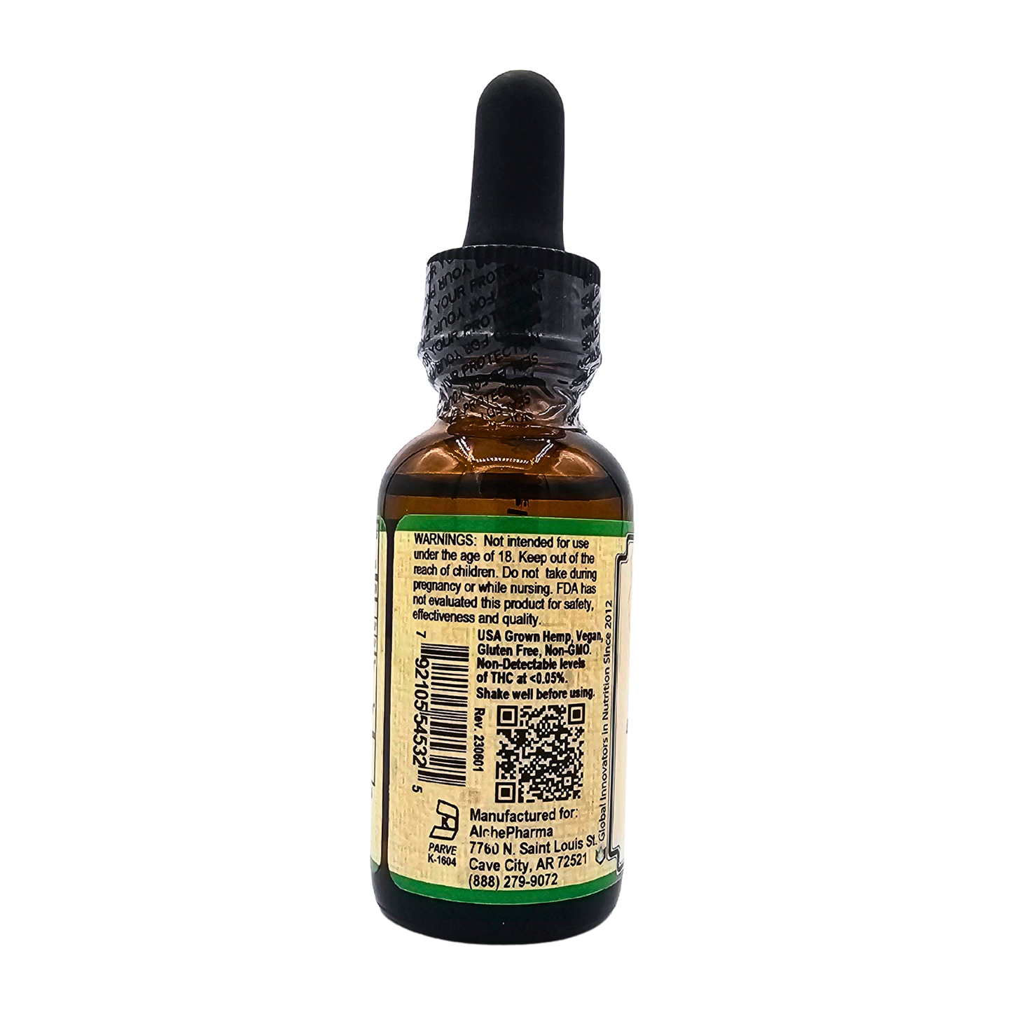 CBD Tincture - Broad Spectrum Hemp Extract