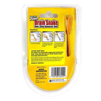 Drain Snake Hair Clog Remover Tool
