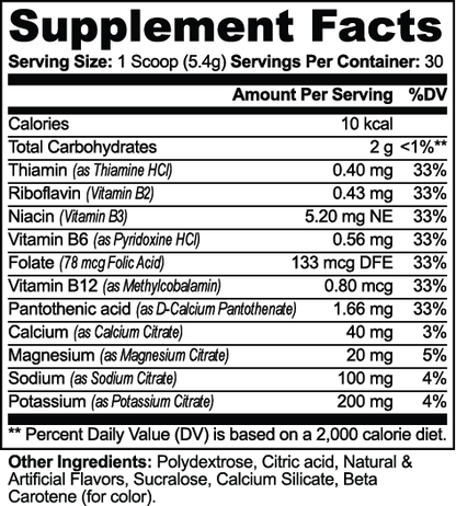 Replenish Electrolyte Mix Peach Mango 5.7 Oz