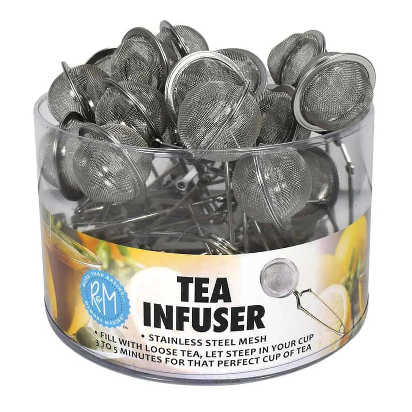 Stainless Steel Mesh Tea Infuser with Spring-Action Handle
