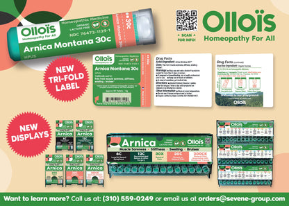 Olloïs Arnica Montana Dispenser 84 units (For Retail)