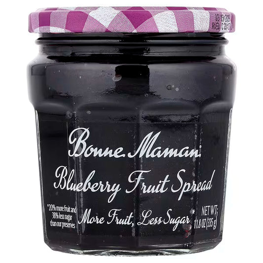 Blueberry Fruit Spread More Fruit Less Sugar 11.8oz
