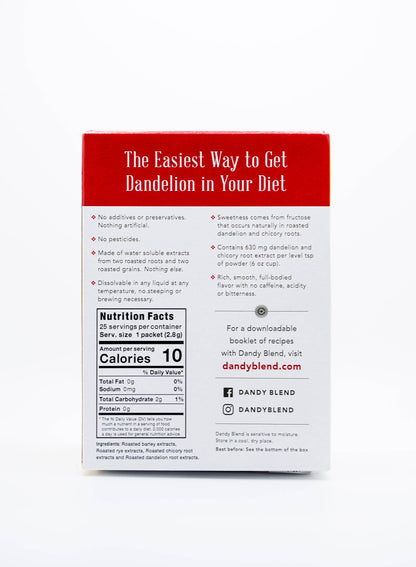 Dandy Blend Individual Serving Packets (Box of 250 Packets)