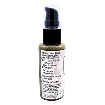 Charcoal + Bamboo Facial Cleanser
