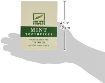Tea Tree Therapy - Tea Tree Toothpicks - Mint 100 Count