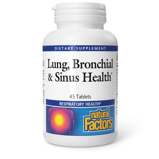 Lung, Bronchial & Sinus Health Tabs - Natural Factors