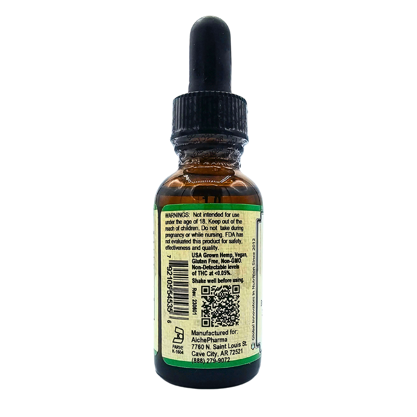 CBD Tincture - Broad Spectrum Hemp Extract