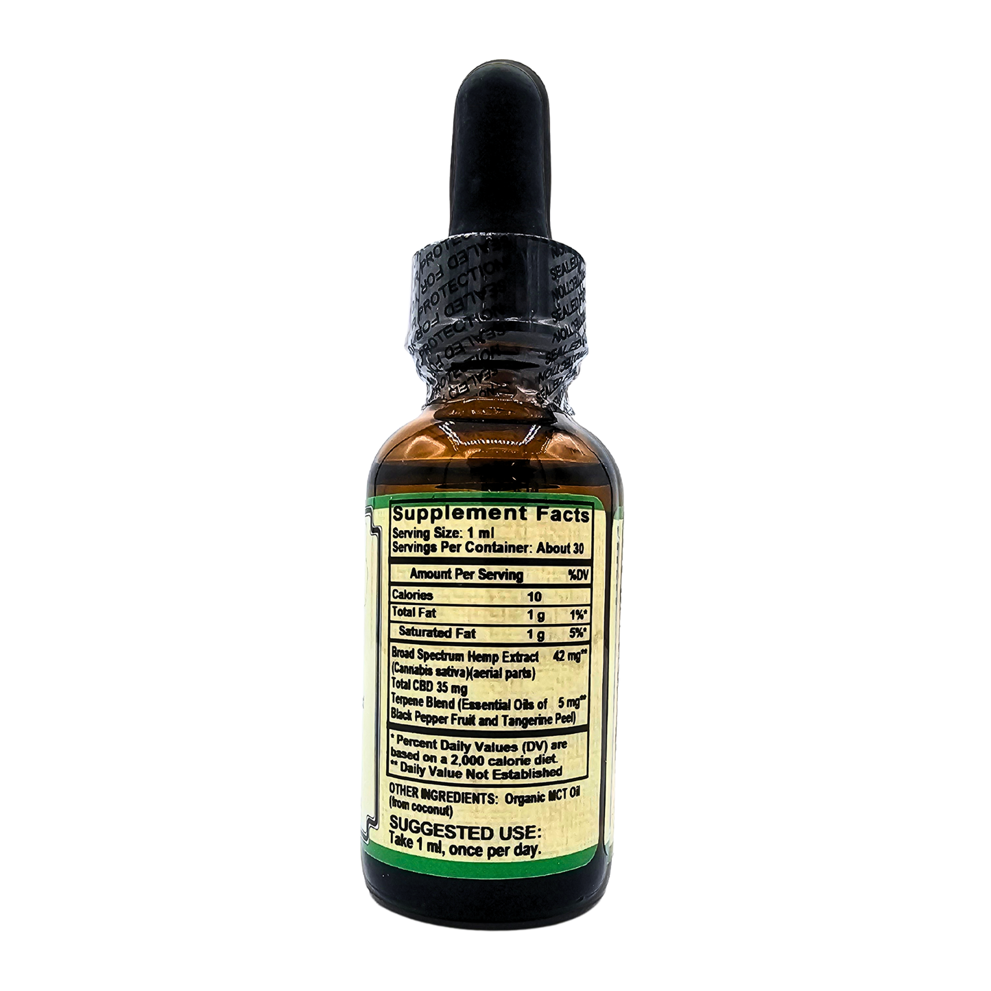 CBD Tincture - Broad Spectrum Hemp Extract