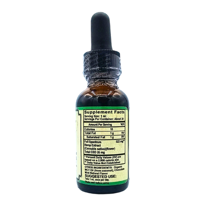 CBD Tincture - Full Spectrum Hemp Extract