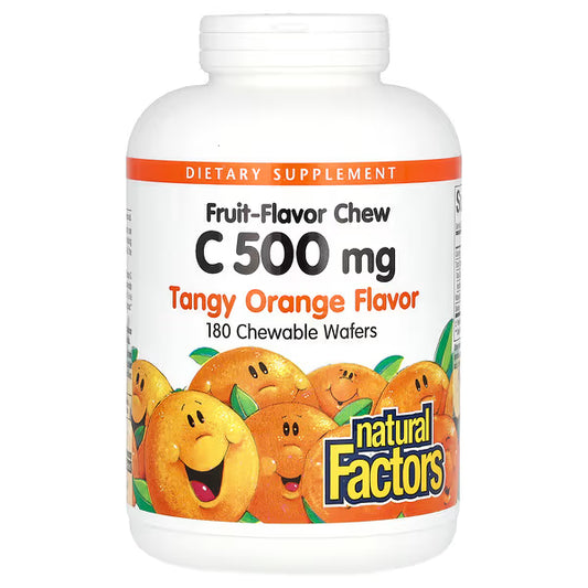 Vit C 500mg Fruit Chews Tangy Ornge