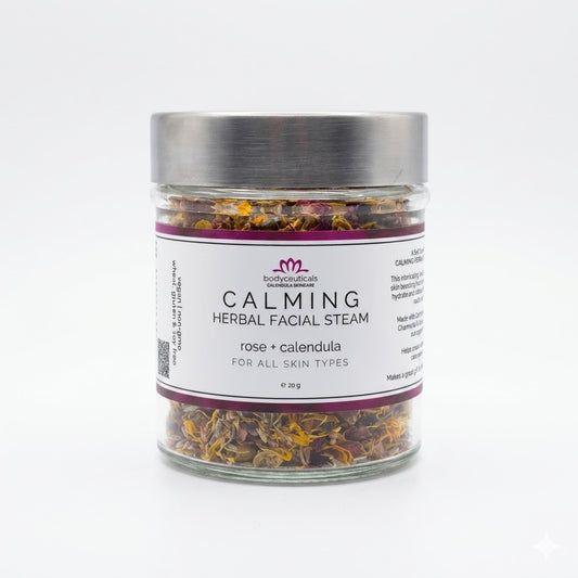 Rose and Calendula Calming Herbal Facial Steam
