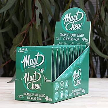 Organic Mastic Resin Original Mastic Flavour & Mint Chewing Gum Mast Chew Sleeve (8 pcs)