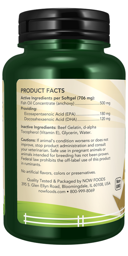 Omega-3 Mini Gels - for Dogs & Cats - 150 Softgels