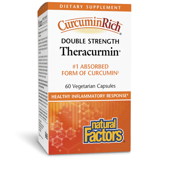 Theracurmin® Double Strength 60 mg Capsules