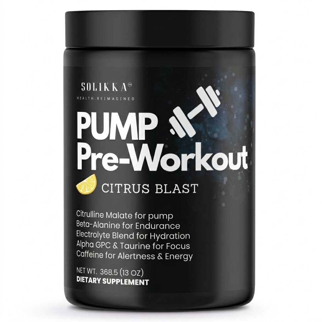 Pump Pre-Workout Citrus Blast 312g w/ Natural Flavor