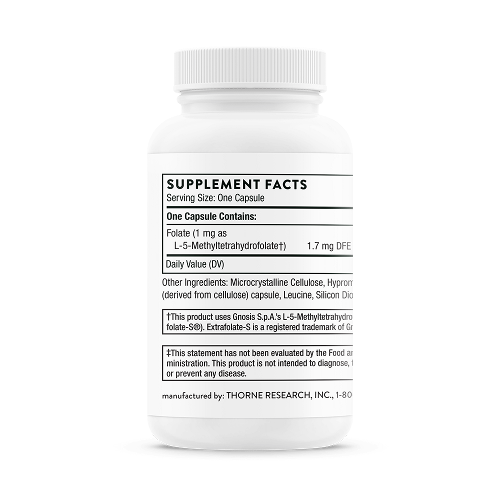 5-MTHF 60 Capsules (2 Options)-B Vitamin-AlchePharma