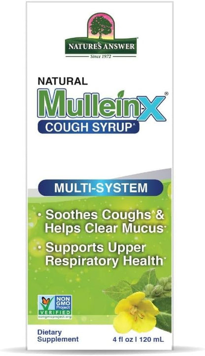 Nature's Answer Mullein-X Multi-System Cough Syrup