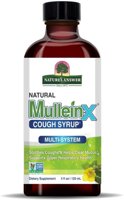Nature's Answer Mullein-X Multi-System Cough Syrup