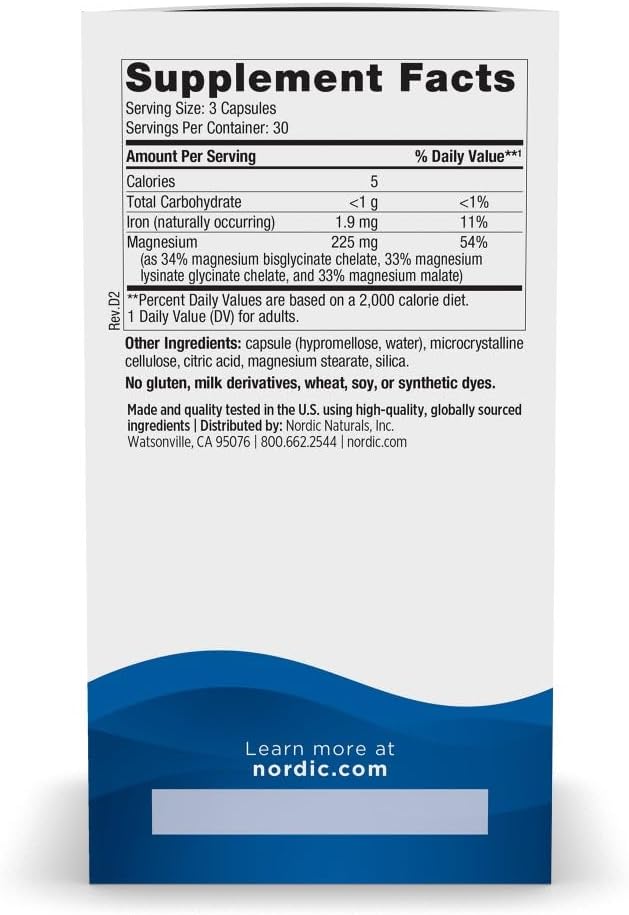 Nordic Naturals Magnesium Complex - unflavored