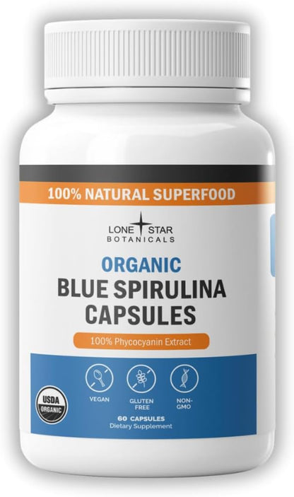 Blue Spirulina Capsules
