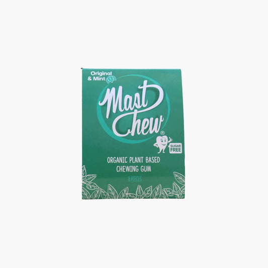 Organic Mastic Resin Original Mastic Flavour & Mint Chewing Gum Mast Chew Sleeve (8 pcs)