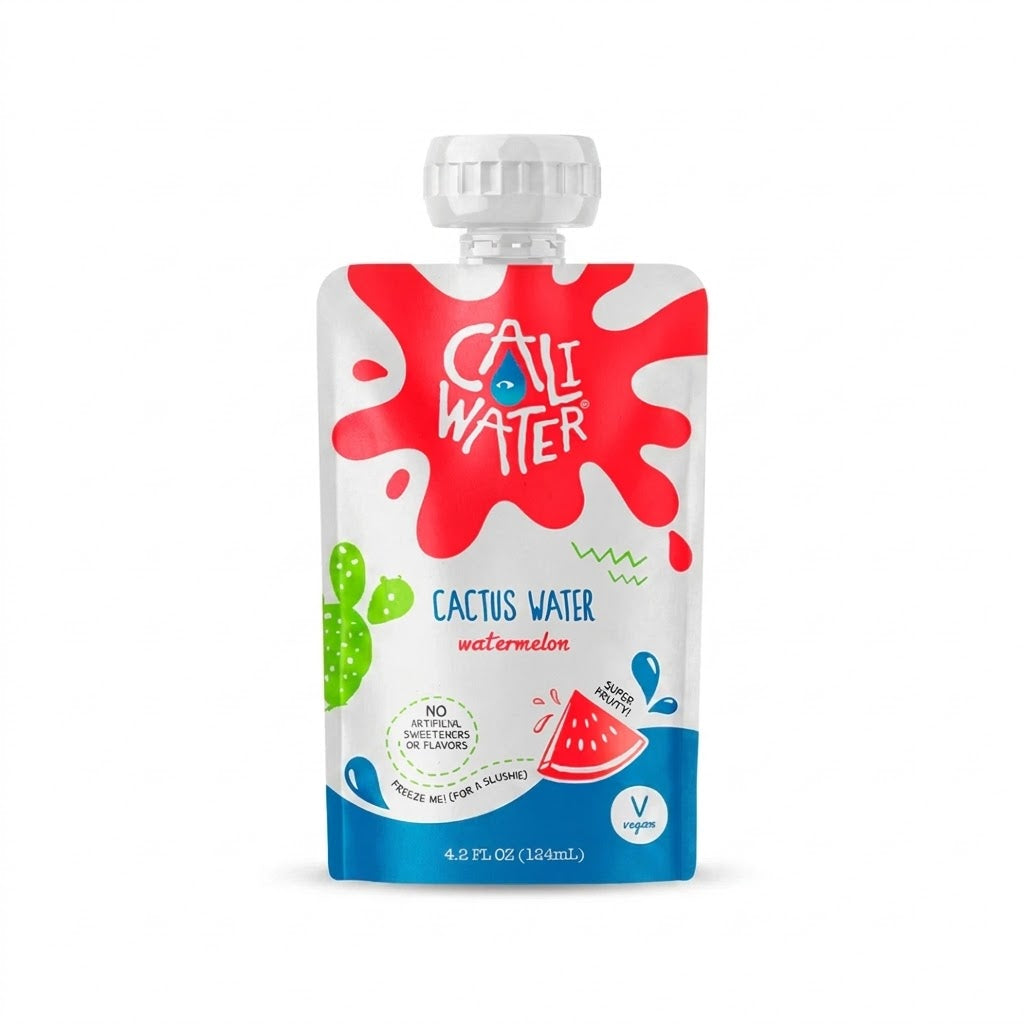 Watermelon Cactus Water  pouch 4.2 Oz