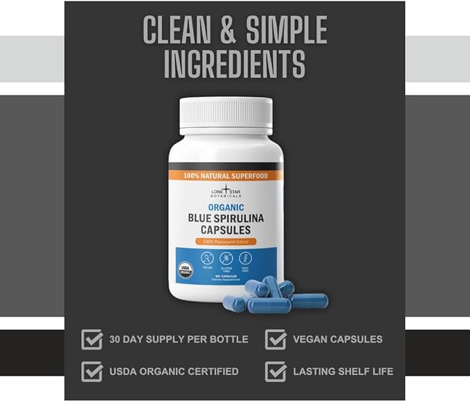 Blue Spirulina Capsules