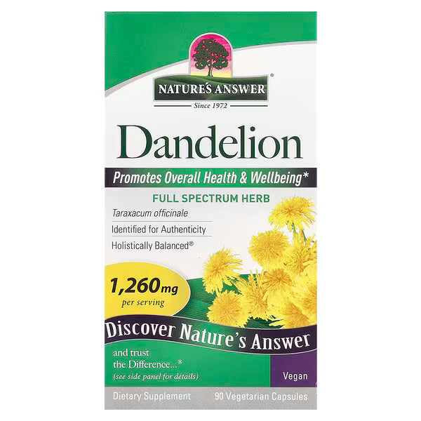 Dandelion 90 Veg Caps