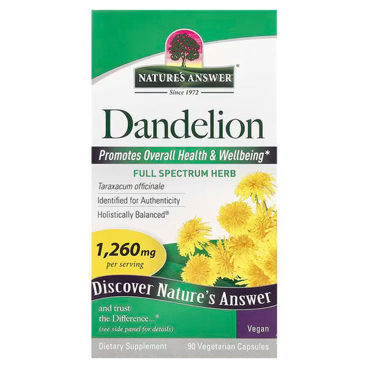 Dandelion 90 Veg Caps