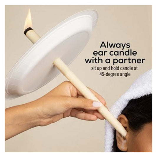 Wallys Natural Ear Candles Beeswax Peppermint