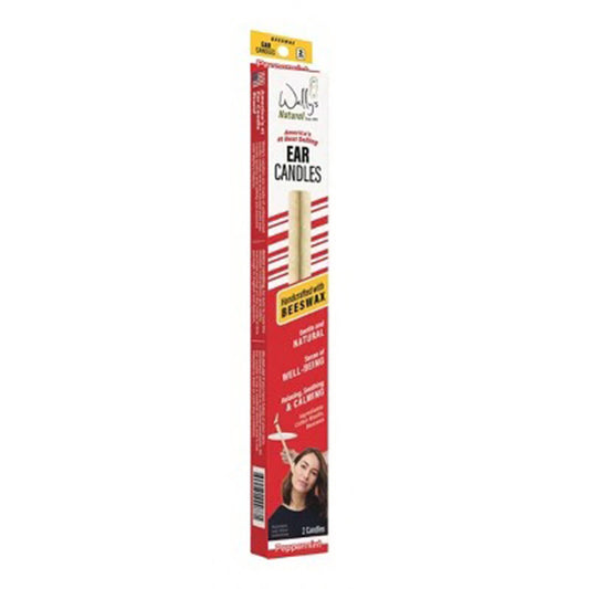 Wallys Natural Ear Candles Beeswax Peppermint