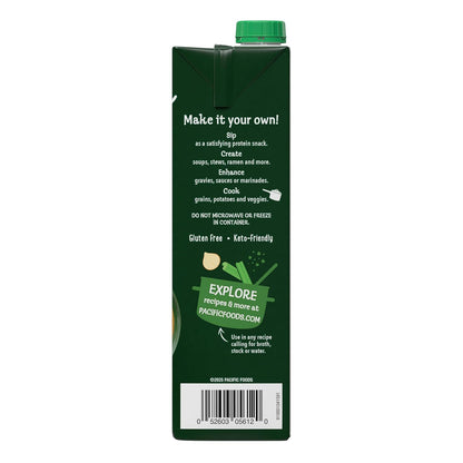 Pacific Foods Organic Chicken Bone Broth With Sea Salt, 32 oz