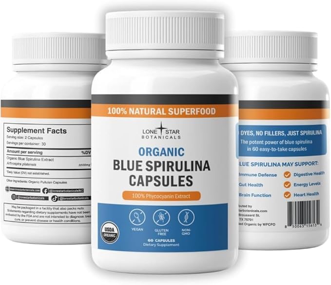 Blue Spirulina Capsules
