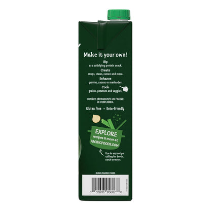 Pacific Foods Organic Unsalted Chicken Bone Broth, 32 oz