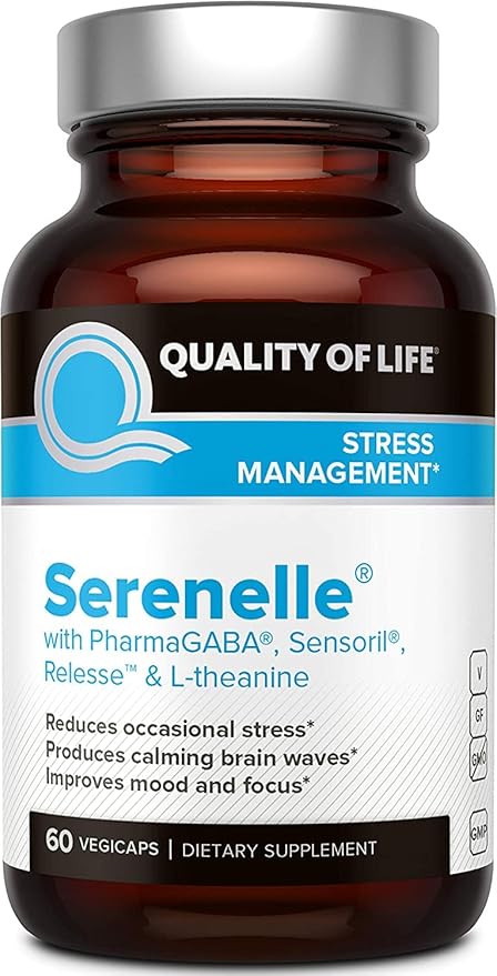 Serenelle Stress & Mood Management, 60 VegiCaps