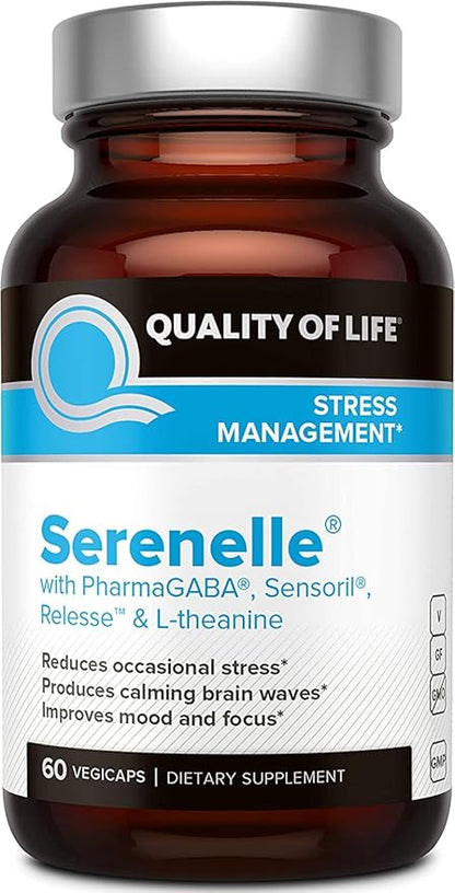 Serenelle Stress & Mood Management, 60 VegiCaps