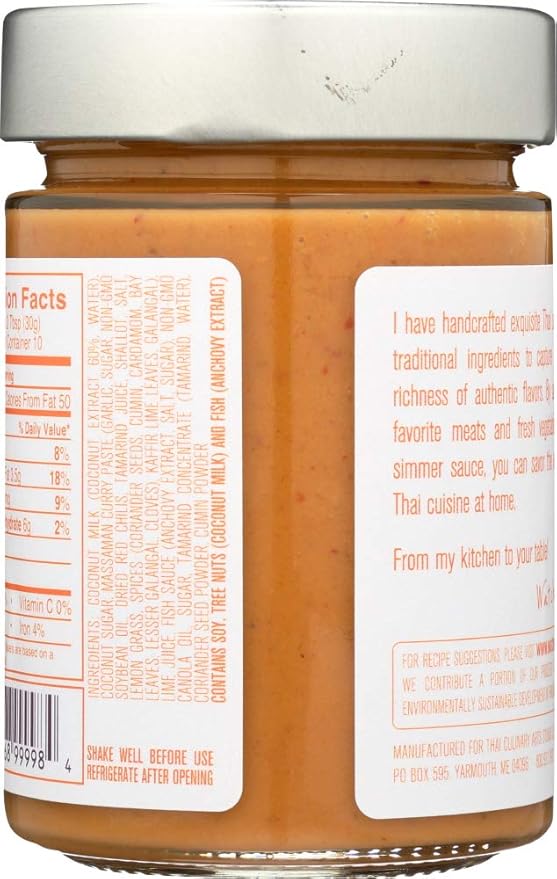 Thai Massaman Curry Sauce