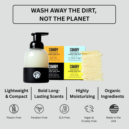 Concentrated Hand Soap Refill Bars 4-Scent Gift Pack