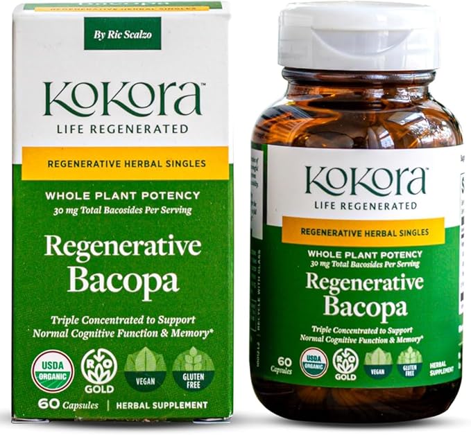 Regenerative Bacopa 60 Vegetarian Capsules