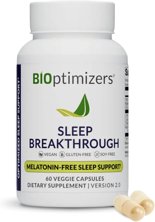 BiOptimizers Sleep Breakthrough 60 Veg Caps