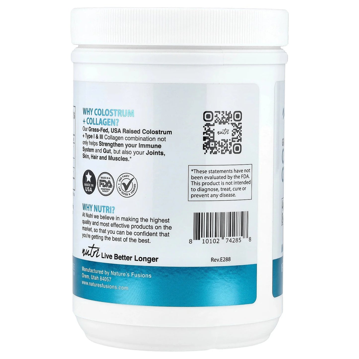 Colostrum + Collagen Peptides