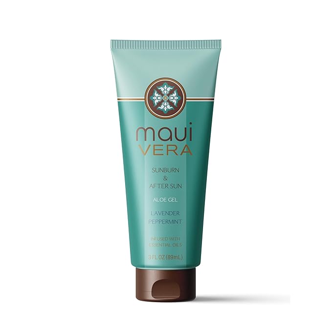 Unscented Sunburn & After Sun gel -Maui Vera