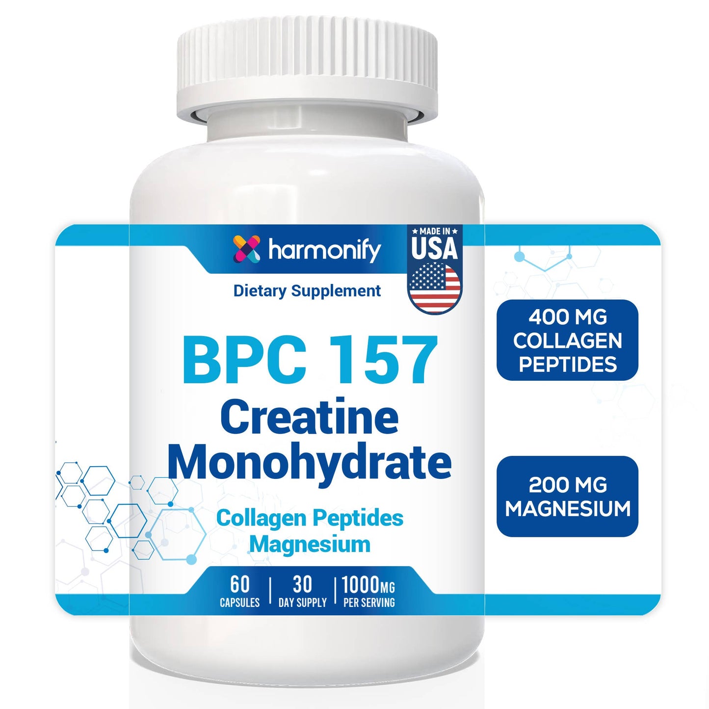 BPC157 with Creatine Monohydrate Collaegen Blend
