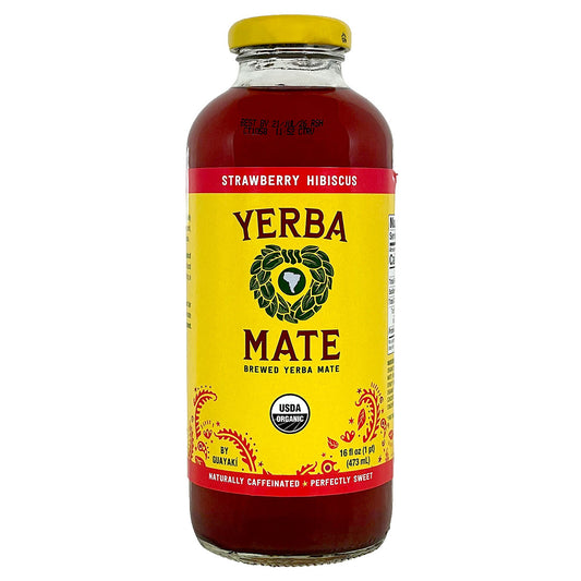 Yerba Mate Strawberry Hibiscus Tea